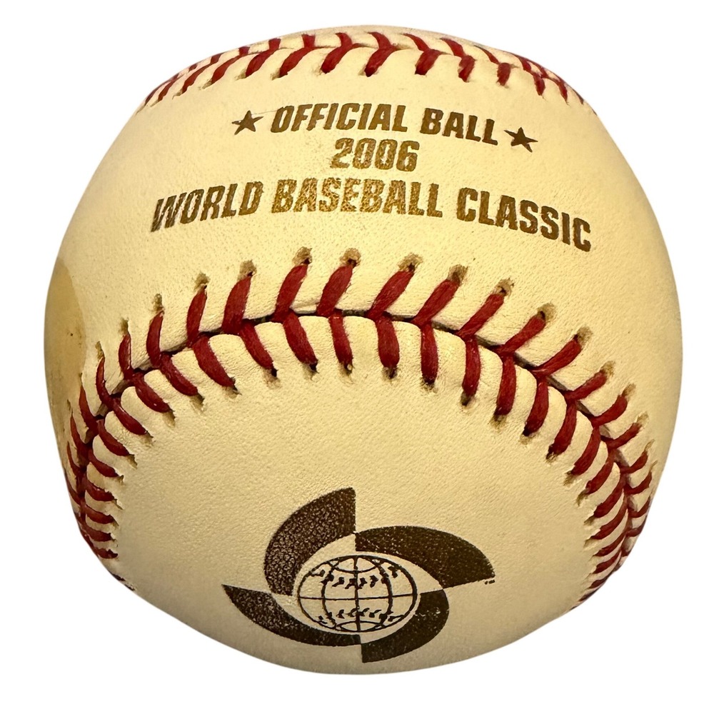 Rawlings 2006 World Baseball Classic Official Game Used Baseball WBC Logo